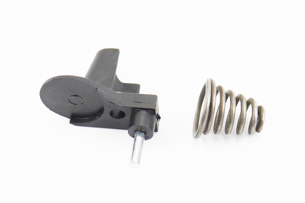 Уловлювач (обмежувач) ланцюга+пружина амортизатора к-кт Київ - фото 1