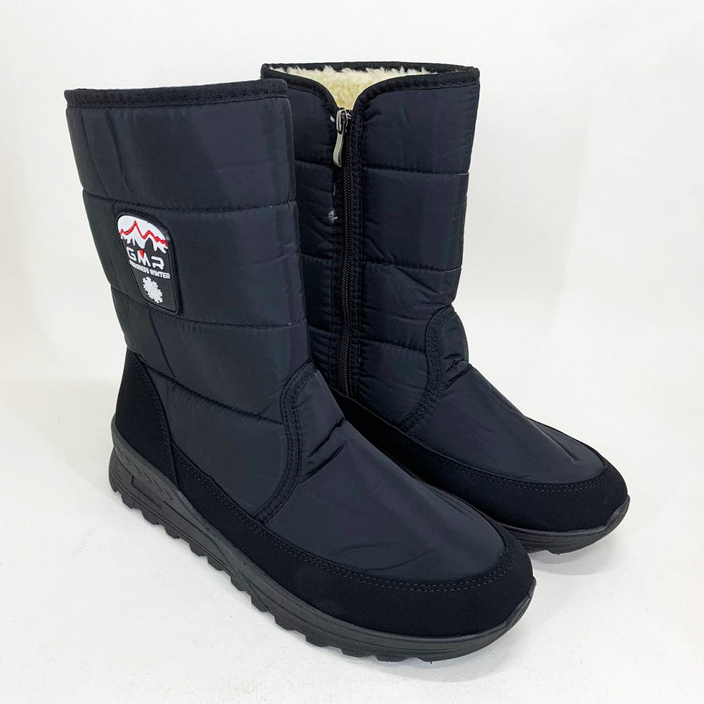 Чоботи чоловічі для риболовлі 45р, Осіннє утеплене взуття, Черевики робочі, Чоловіче полегшене взуття QD-77 Львів - фото 5