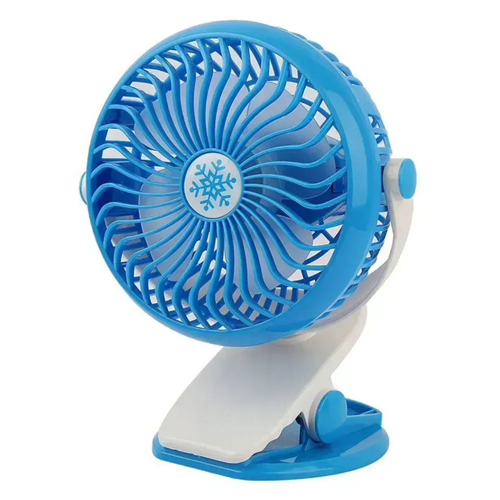 Аккумуляторный мини-вентилятор с прищепкой, USB, LY-582 / Настольный вентилятор / Вентилятор на стол Коломыя - изображение 3