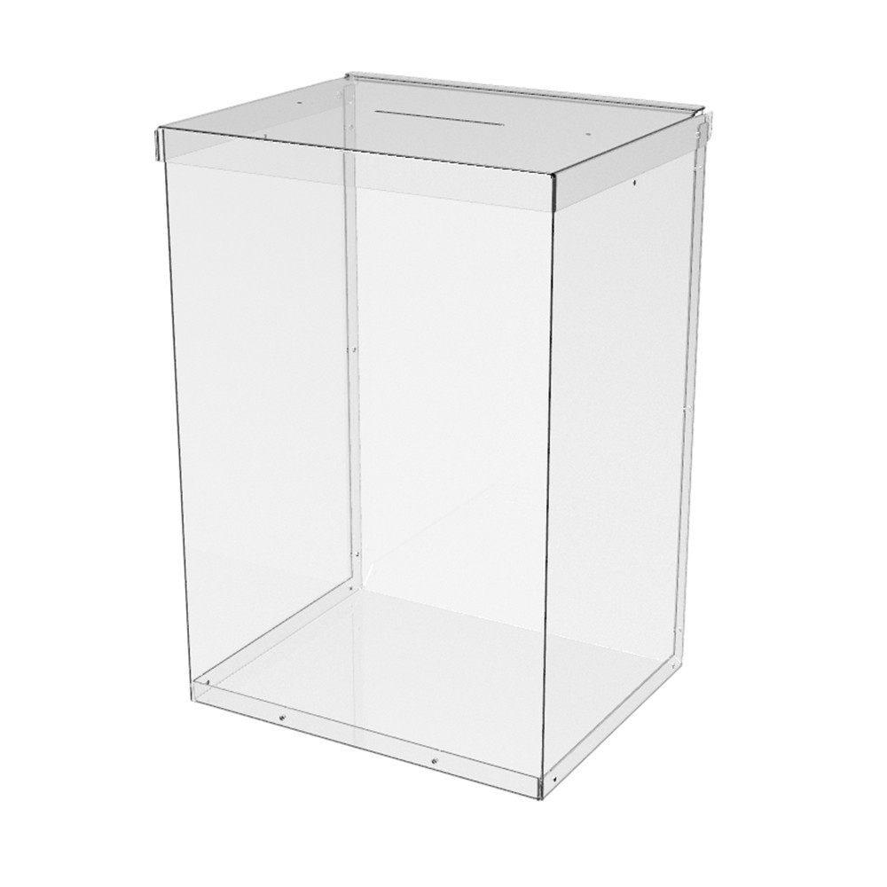 Ящик EKOSTAR без замка для пожертвований и сбора денег 250x200x360. Объем 18 литров Киев - изображение 2