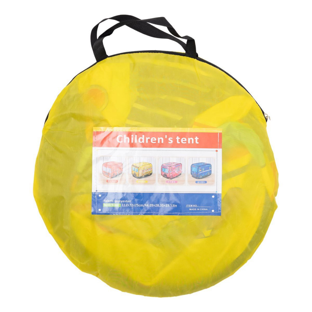 Дитячий ігровий намет «Шкільний автобус» 110×70×66 см намет для дітей Жовтий HP-S-5NDY Коломия - фото 4