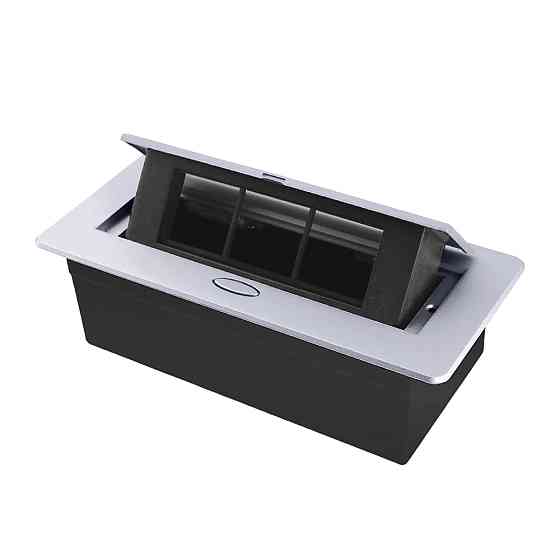 LIVOLO Розетковий люк LIVOLO срібний, вбудований у стільницю, меблевий пустий корпус без розето Коломия