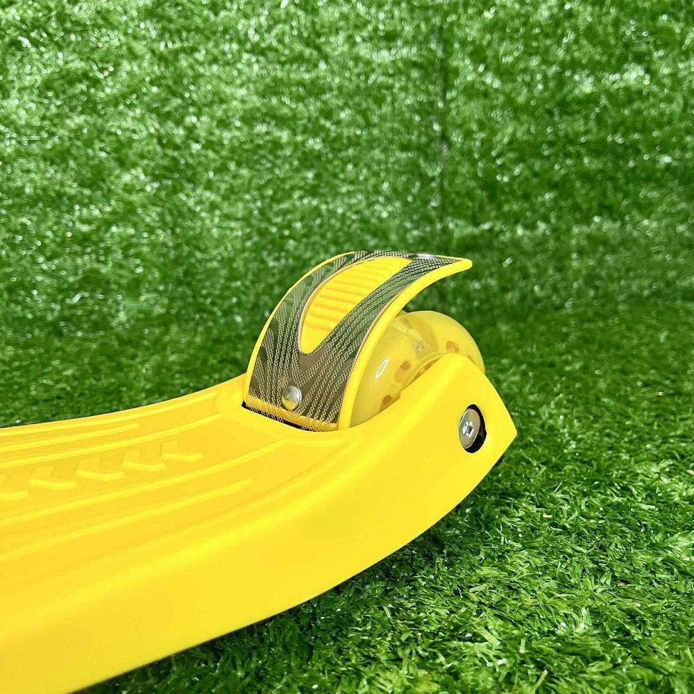 Самокат триколісний iTrike MAXI з підсвічуванням коліс Жовтий (JR 3-003-Y) Чернігів - фото 5