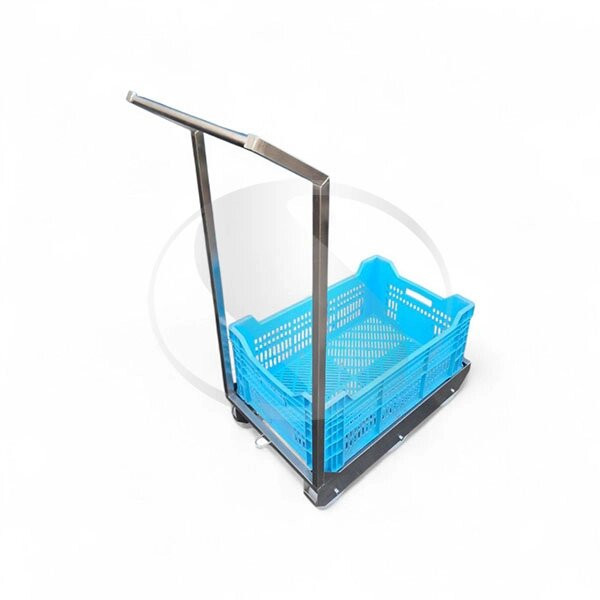 Візок для євро ящиків з ручкою Київ - фото 2