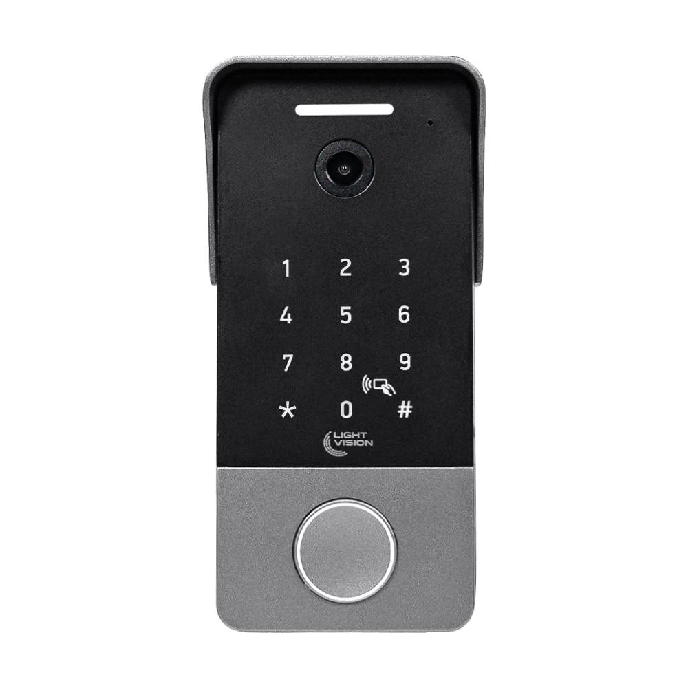 Відеопанель 2Mp Light Vision RIO FHD(KEY) Silver зі зчитувачем Mifare та клавіатурою (82-00243) Київ - фото 15