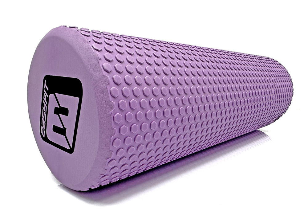 EasyFit Масажний ролер EasyFit Foam Roller 45 см Фіолетовий Коломия - фото 2
