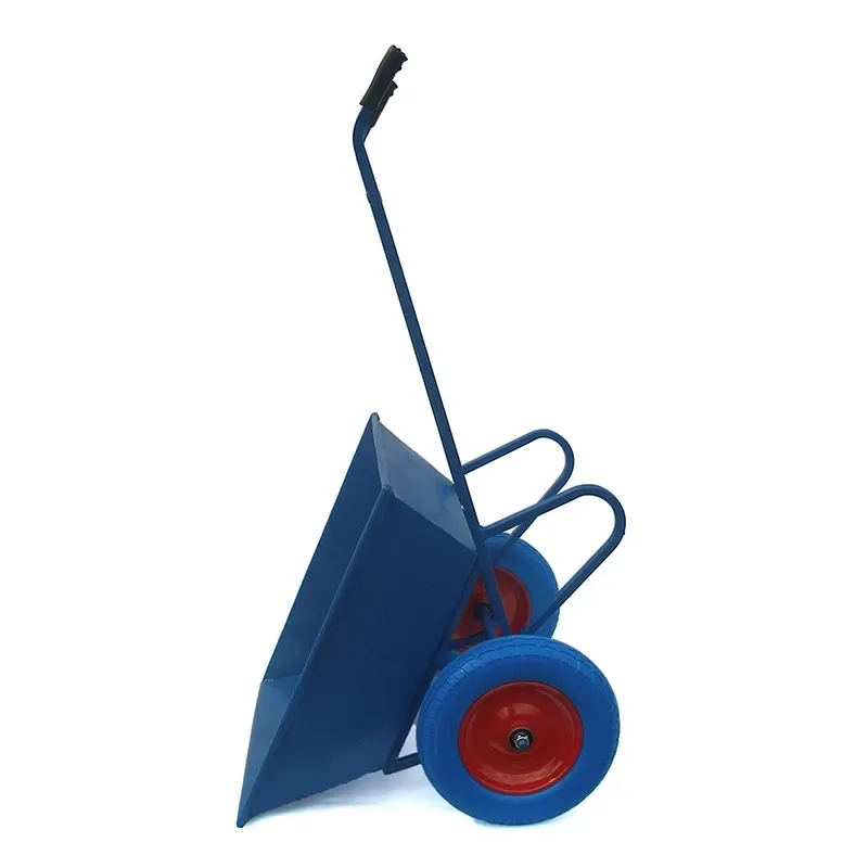 Тачка строительная ТСД-350ПН двухколесная усиленная, объем 90 л, груз до 250 кг, колеса пневматические 350 мм. Харьков - изображение 5