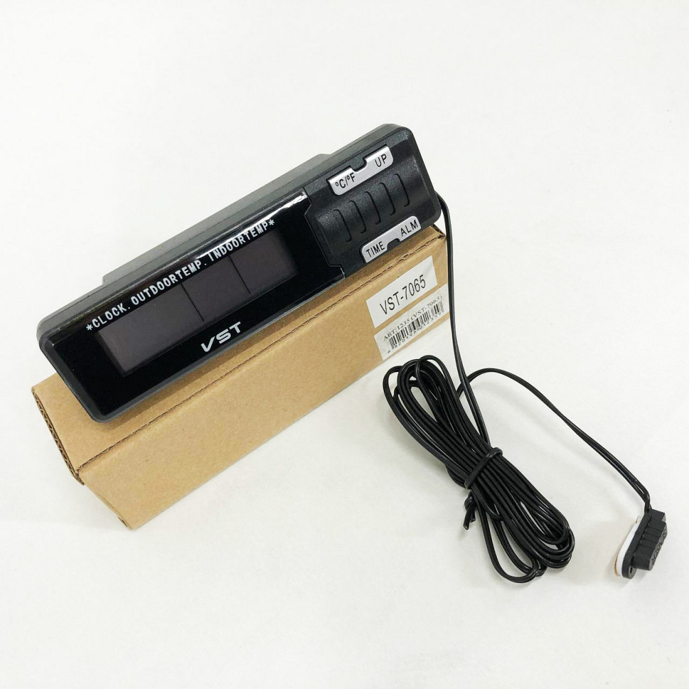 Хорошая метеостанция VST-7065, Настольная метеостанция, Прибор влажность воздуха, Влагомер ZV-666 для дома Киев - изображение 2