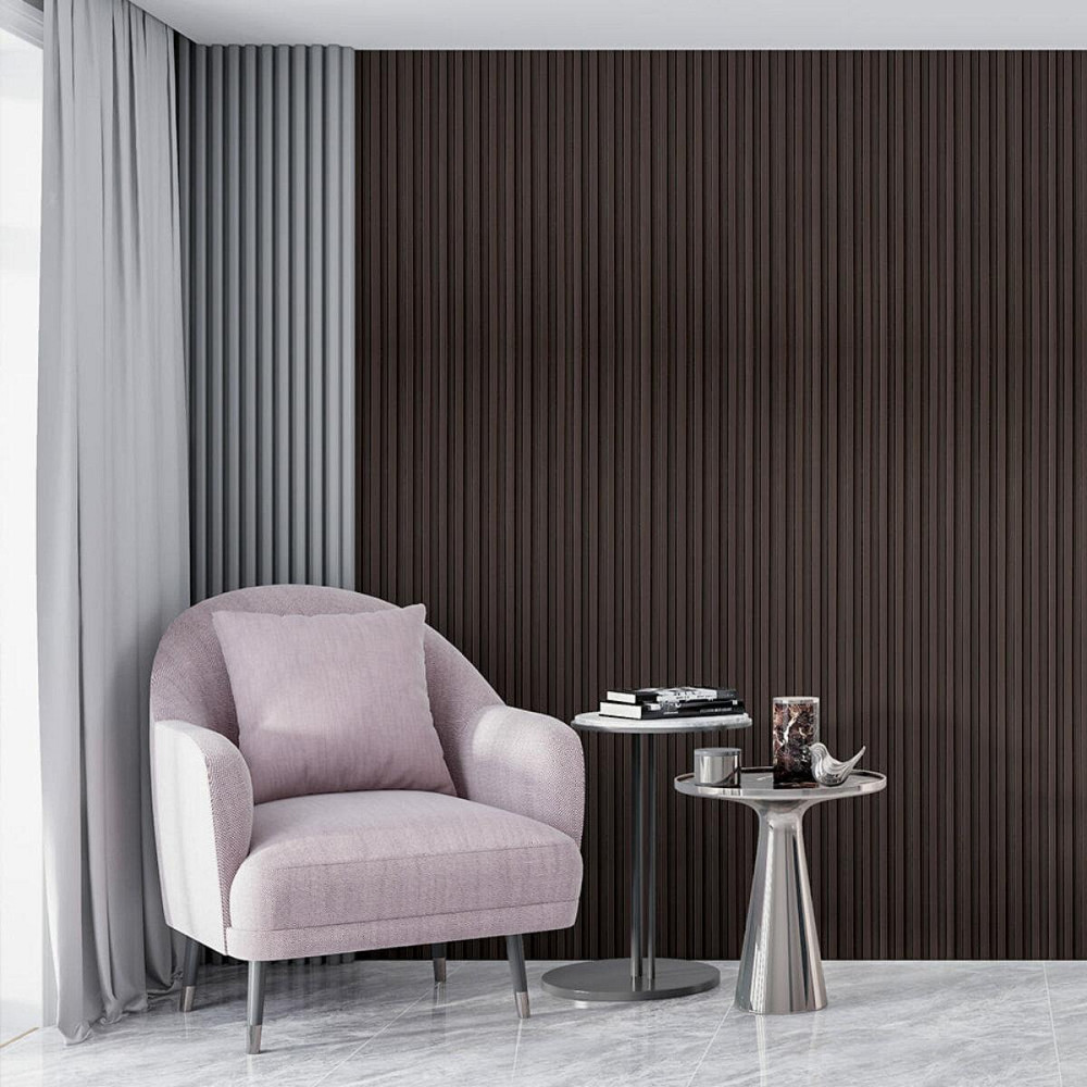 Рейка декоративная WPC стеновая 3000х160х23мм Венге SW-00001537 Днепр - изображение 8