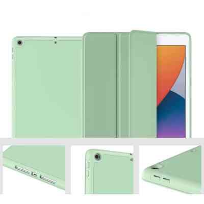 Чехол для планшета BeCover Tri Fold Soft TPU Silicone Apple iPad Air 4 10.9 2020/2021 Green (706871) (706871) Винница
