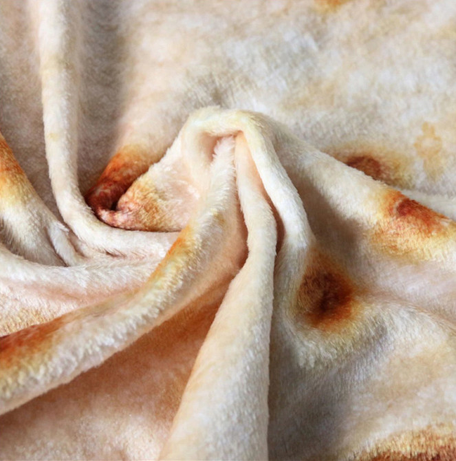 Плюшевый Плед-ЛИСТ 200 см, 3D Плед в виде зеленого листа, покрывало в виде огромного листочка Кременчуг - изображение 3