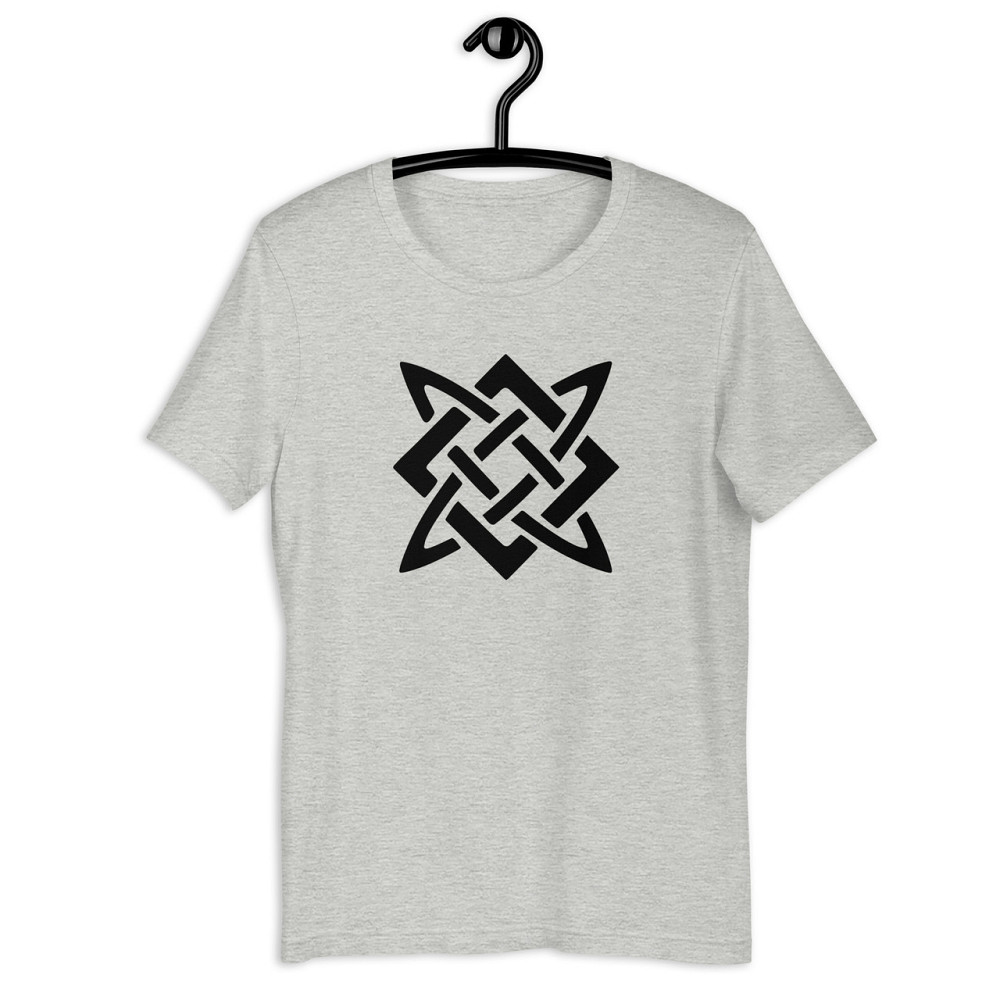 Футболка мужская с принтом "Звезда Руси" хлопковая / Молодежная футболка с патриотическим рисунком Запорожье - изображение 3