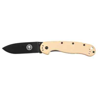 Нож Esee Avispa Black Blade AUS-8 Nylon Desert Tan (BRK1301DTB) Винница