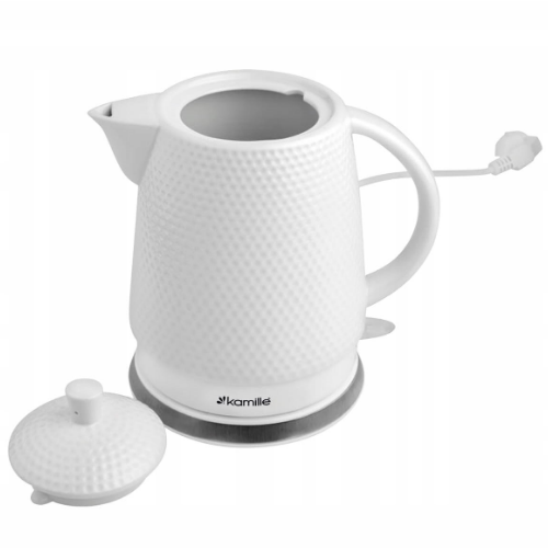 Електрочайник 1,5л 1200W кераміка 1725 KAMILLE Житомир