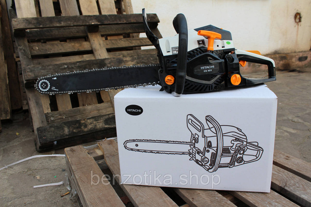 Бензопила Hitachi CS 45 Y (Японія) Пила ланцюгова, Акція! Київ - фото 7