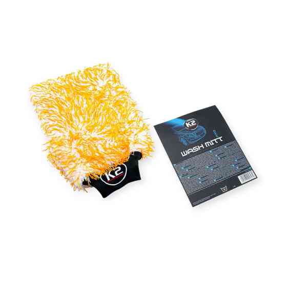 Серветка "рукавичка" (27х21) оранжева k2 wash mitt pro К-2 мікрофібра Мукачево