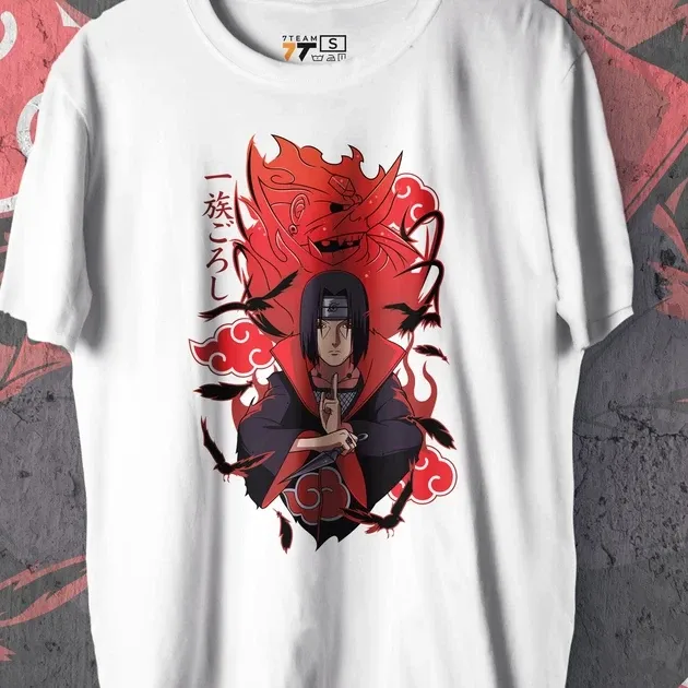 Футболка чоловіча з  принтом Наруто Итачи Сусано 2 WE Розмір 48 Дніпро - фото 4