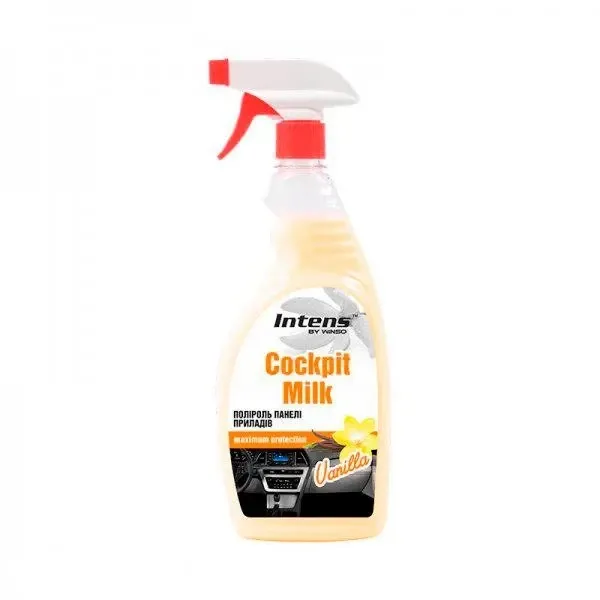 Поліроль-молочко WINSO Cockpit Milk Intense Vanilla 500 мл – м’який догляд та теплий ванільний аромат Ковель - фото 1
