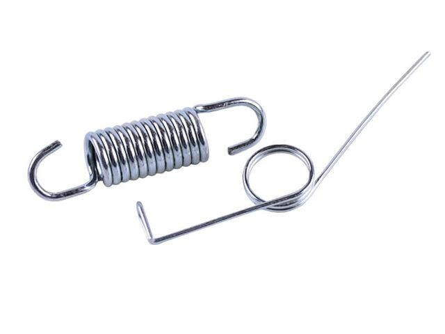 Пружини ролика натяжного на бензинові двигуни мотоблок 168F/мотоблок 170F, комплект 2 пружини + хомут Мукачево - фото 1