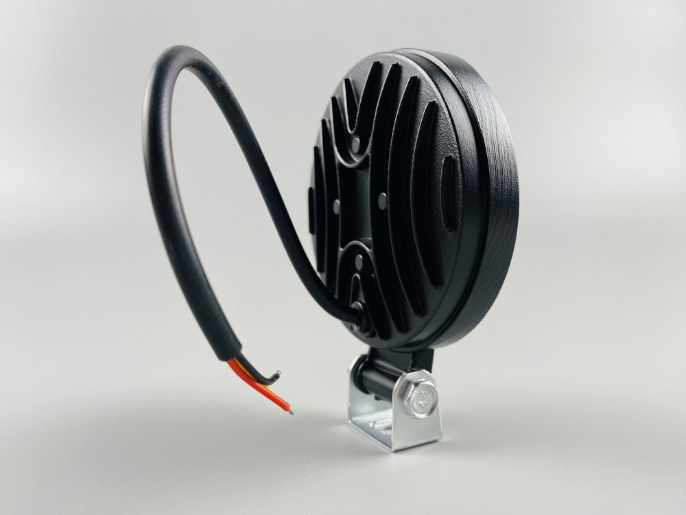 Фара-LED робоча додаткова 48W 6000K прожектор, Фара LED кругла світлодіодна  Led chip 3030 стробоскоп Мукачево - фото 2