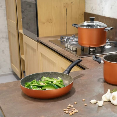 Сковорода Flonal Pepita Granit 28 см (PGFPB2850) Вінниця - фото 7