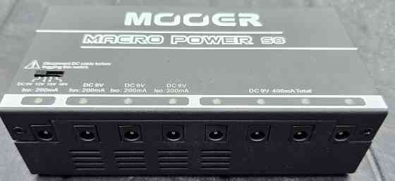 MOOER MACRO POWER S8 блок живлення для гітари педалей ефектів.  Новий! Харків