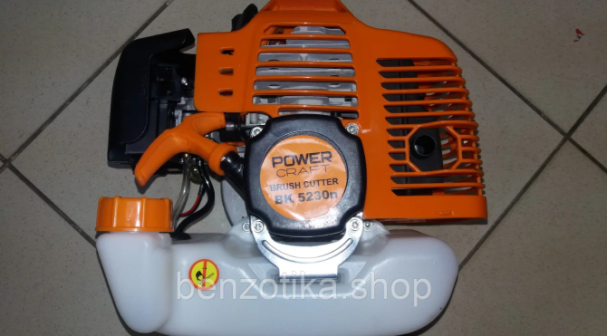 Бензиновая мотокоса Power Craft 5230n [ масло для двигателя в подарок ] бензокоса 2х тактная бытовая Киев - изображение 2