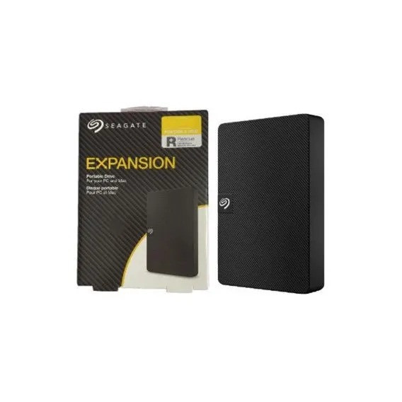 Зовнішній жорсткий диск 2.5" USB 2.0 TB Seagate Expansion Portable Black (STKM2000400) Чорний Харків - фото 7