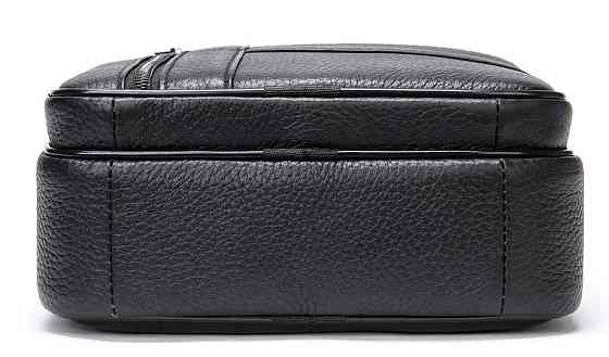 Мессенджер мужской кожаный 20347 Vintage Черный Киев