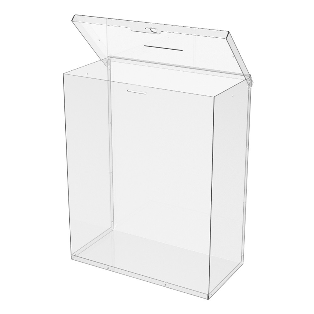 Ящик EKOSTAR с замком для пожертвований и сбора денег 400x205x500. Объем 41 литр Киев - изображение 4