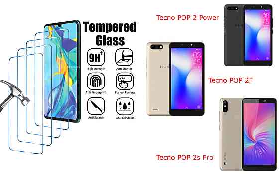 Защитное стекло ArmorGlass для Tecno POP 2 Power, POP 2F, POP 2s Pro – устойчивое к царапинам и ударам Киев