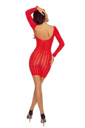 Бодістокінг Passion BS110 One Size, red Львів