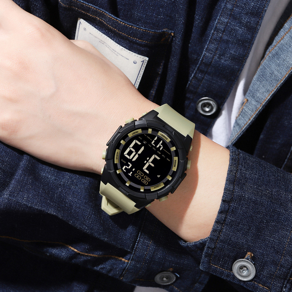 Skmei 1845YL Black-Yellow SBR Киев - изображение 3