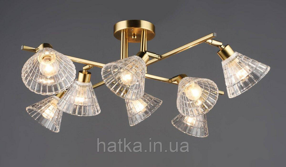 Люстра потолочная B N6653/8 Медь Киев - изображение 1