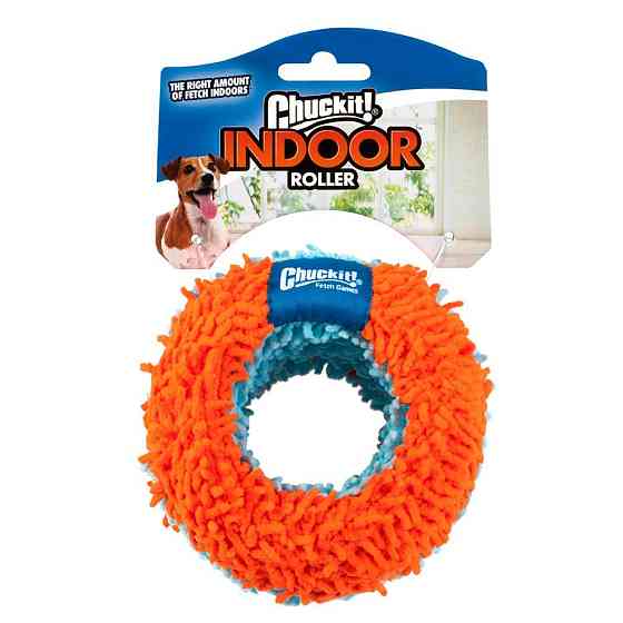 Пушистый роллер для собак Chuckit! Indoor Roller игрушка для помещений Винница