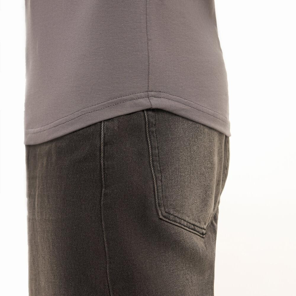 Темно-сірий чоловічий лонгсів Pobedov Dune. Темна сіра чоловіча кофта весна/осінь Київ - фото 7