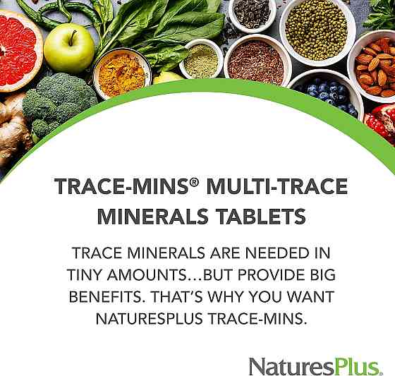 Trace-Mins, Trace Mineral Complex, 180 Tablets Луцк
