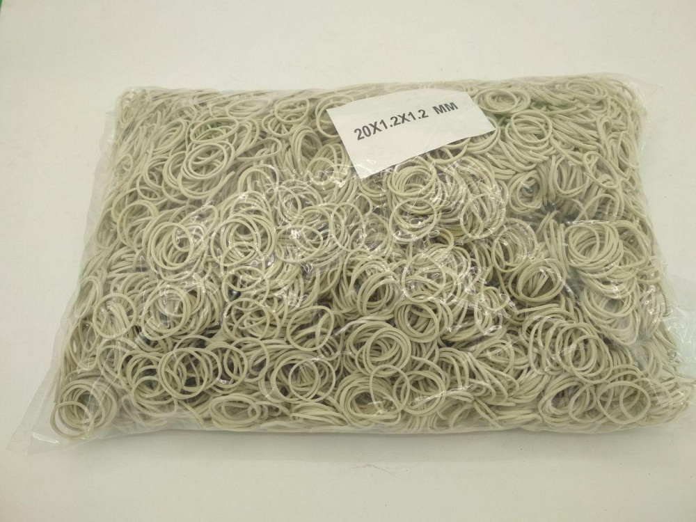 Гумка для грошей 20мм біла 1,2 мм 1 кг "Plast" Харків - фото 4