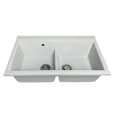 Мойка кухонная Adamant Similar Old stone + змішувач + дозатор + ополіскувач склянок + ко (4824296106510) Вінниця - фото 5