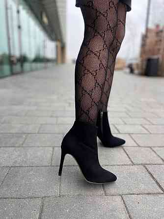 Без бренда Черевики жіночі SEE SEVEN 79 чорні (весна-осінь, замша натуральна) (5773) 35 Коломия