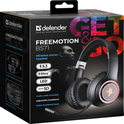 Гарнітура Defender FreeMotion B571 (63572) Black (6918418) Київ - фото 2