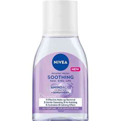 Мицеллярная вода Nivea Soothing Успокаивающая для чувствительной кожи 400 мл (5900017053660) Винница