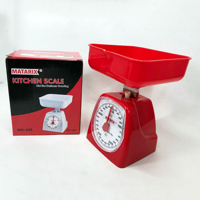 Кухонні ваги для харчових продуктів MATARIX MX-405 5 кг красные, Ваги для кухні XY-674 в грамах Київ - фото 5