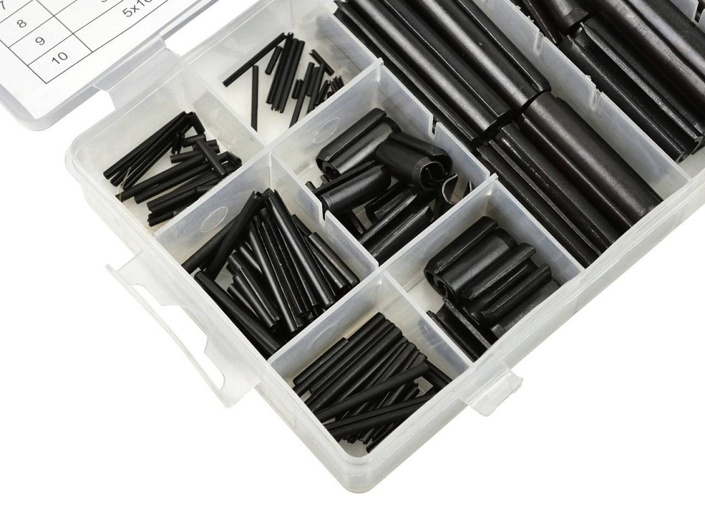 РемНабір штифтів "GeKo" пружинних циліндичних, комплект: 30 розмірів -   315 штук Київ - фото 3