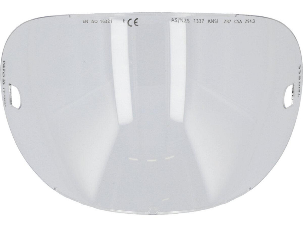 Екран захисний зовнішній YATO для масок електрозварювальника YT-73936, 270х 140 мм з полікарбонату Одесса - изображение 1