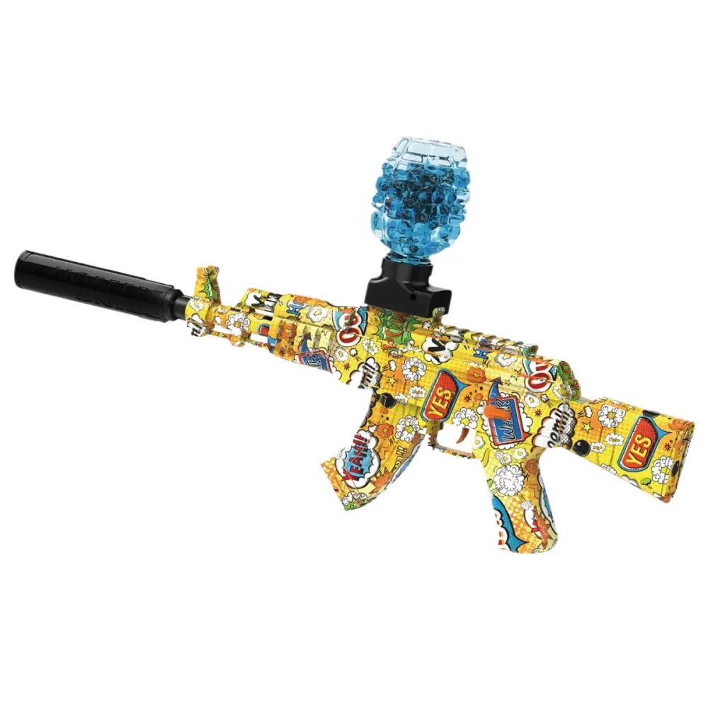 Іграшковий запускатор гелевих кульок – жовтий Киев - изображение 1