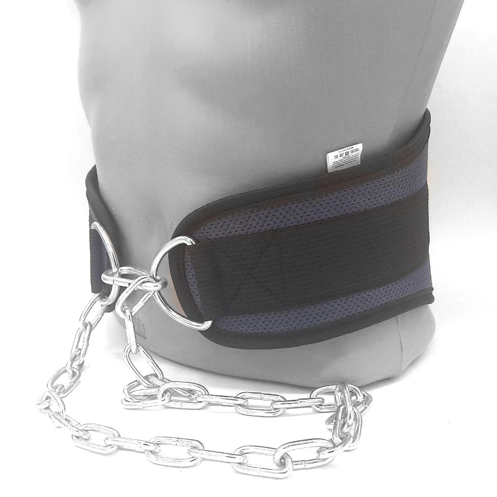 Пояс для обтяжень з ланцюгом MadMax MFA-290 неопреновий Dark grey/Orange Кам'янське - фото 7