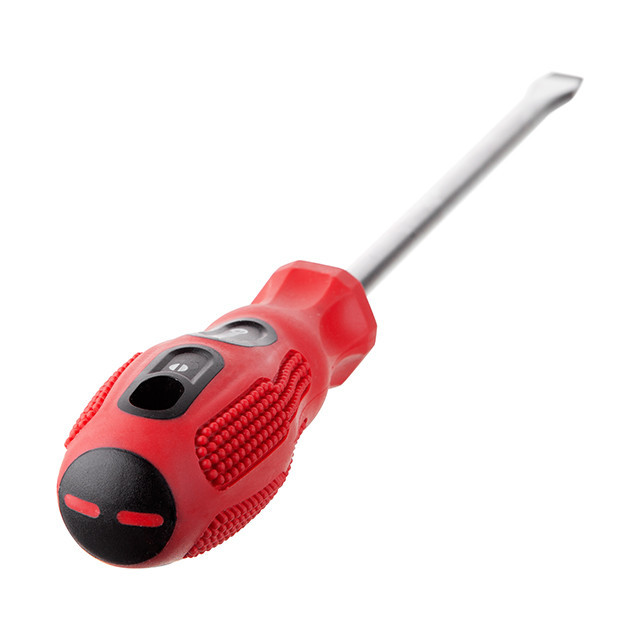 Викрутка шлицьова, SL8×200 мм, Cr-V INTERTOOL VT-3120 Киев - изображение 2