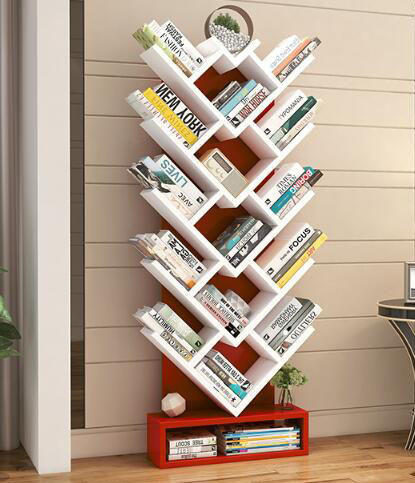 Книжковий стелаж "Рембрант 5" корал-зефір Миколаїв - фото 1