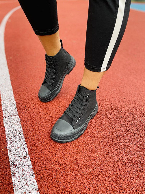 Xifa Кеди жіночі XIFA 1778-3 чорні (весна-осінь, тканина) (4750) Коломыя - изображение 8